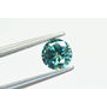 Loose Green Diamond Round Shaped 1.01 Carat SI1