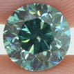 Round Cut Diamond Fancy Green Color 1.00 Carat VS1