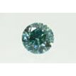 Round Cut Diamond Fancy Green Color 1.00 Carat VS1
