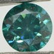 Loose Round Diamond Fancy Green 1.08 Carat VS2