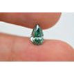 Pear Shape Diamond Fancy Turquoise Color VS1 1.00 Carat 