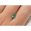 Pear Shape Diamond Fancy Turquoise Color VS1 1.00 Carat 