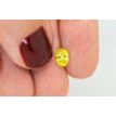Fancy Yellow Oval Diamond 0.91 Carat SI2