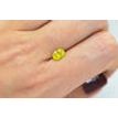 Fancy Yellow Oval Diamond 0.91 Carat SI2