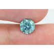 Round Diamond Fancy Turquoise 0.93 Carat SI1