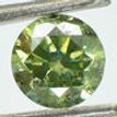 Loose Round Diamond Green Color 0.72 Carat SI2