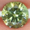 Loose Round Diamond Green Color 0.72 Carat SI2