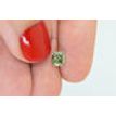 Cushion Cut Diamond Fancy Green 1.01 Carat VS2
