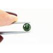 Fancy Green Color Diamond Round Cut 0.91 Carat VS2