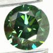 Fancy Green Color Diamond Round Cut 0.91 Carat VS2