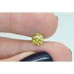 Round Shape Diamond Fancy Yellow Color 0.92 Carat VS2