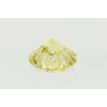 Round Shape Diamond Fancy Yellow Color 0.92 Carat VS2