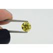 Round Shape Diamond Fancy Yellow Color 0.92 Carat VS2