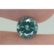 Round Cut Diamond Fancy Green Color 1.02 Carat VS2