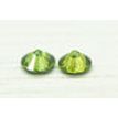 Round Cut Diamond Pair Fancy Green VS2 0.71 TCW