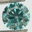 Round Diamond Fancy Green Loose 1.10 Carat VS1
