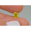 Cushion Shape Diamond Fancy Yellow Color 1.00 Carat SI1