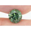 Round Diamond Fancy Green 0.91 Carat VS2