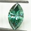Marquise Diamond Fancy Green 0.97 Carat SI2