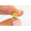 Princess Diamond Yellow Color 1 Carat VS2 Certified