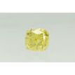 Cushion Cut Diamond Fancy Yellow Color SI1 1.01 Carat