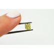 Fancy Yellow Radiant Diamond 0.91 Carat SI1