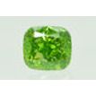 Cushion Shaped Diamond Fancy Green VS2 Certified 1.23 Carat
