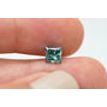 Loose Princess Diamond Fancy Turquoise 1.02 Carat I1