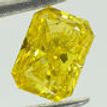 Loose Yellow Radiant Diamond 0.96 Carat SI1