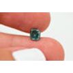 Loose Cushion Diamond Fancy Turquoise Color 0.86 Carat I1 