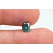 Loose Cushion Diamond Fancy Turquoise Color 0.86 Carat I1 