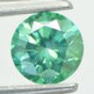 Green Diamond Loose Round Shape VS2 1.15 Carat