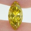 Marquise Diamond Fancy Yellow Color Certified 1.00 Carat VS1