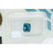 Fancy Blue Cushion Shape Diamond IGI Certified 1.00 Carat SI1