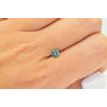 Fancy Green Round Shaped Natural Diamond 0.45 VS1 Certified 4.85X4.75 MM