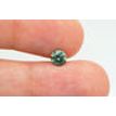 Fancy Vivid Green Color Round Shape Enhanced Loose Real Diamond 0.48 Carat VS2 For Engagement Ring
