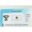Round Cut Diamond Natural Fancy Brown Color 0.61 Carat VS2 IGI Certified