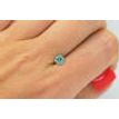 Round Diamond Fancy Green Loose 0.64 Carat SI1 5.35MM