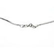 Real Diamond Solitaire Pendant 14K White Gold 0.74 Carat Round H/VVS2