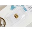 Brown Emerald Cut Diamond Natural 1.22 Carat SI1 IGI Certificate