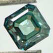 Fancy Blue Asscher Diamond Loose 1.10 Carat VS1