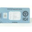 Round Cut Diamond Fancy Greyish Brown 1.06 Carat SI2 IGI Certificate