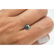 Loose Green Diamond Round Shape Fancy Color 0.76 Carat SI2 Enhanced Certified