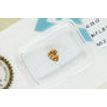 Brown Pear Shape Diamond Natural 0.35 Carat VS2 Certificate