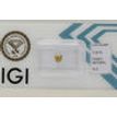 Heart Diamond Fancy Brown Color 0.52 Carat SI2 IGI Certificate