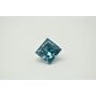 Loose Princess Diamond Fancy Blue 1.00 Carat SI2