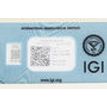 Round Diamond Natural Fancy Brown 0.81 Carat I1 IGI Certificate