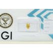 Oval Diamond Fancy Brownish Yellow 0.75 Carat VS2 IGI Certificate