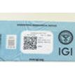 Star Shape Diamond Fancy Black 1.63 Carat IGI Certificate