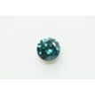 Round Shaped Diamond Fancy Blue Color 0.81 Carat Real Natural Enhanced Loose